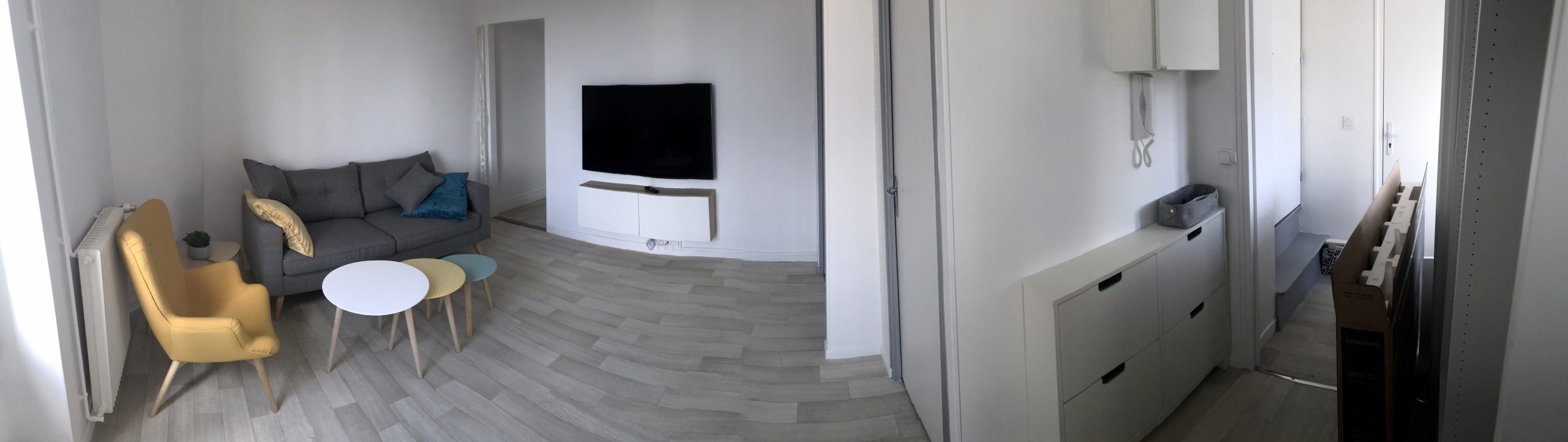 Duplex accueillant et lumineux de 68m²