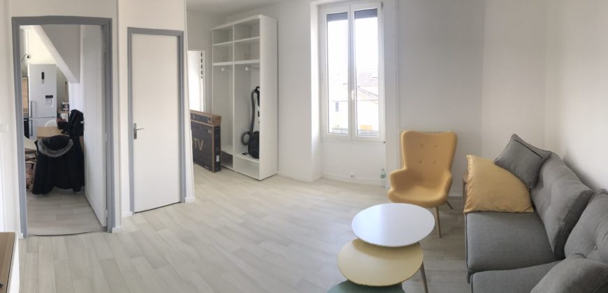 Duplex accueillant et lumineux de 68m²