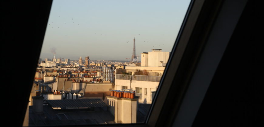 3 pièces meublé PARIS 11ème – 44m2 Carrez – 59 au sol